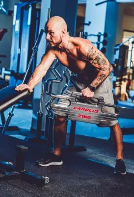 Fitness činka cvik 5
